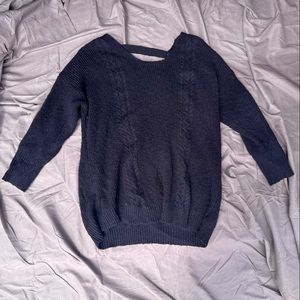 Torrid Black Lace Up Sweater